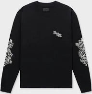 LAWRENCE LONG SLEEVE TEE | BLACK OG PARADISE REPLICA